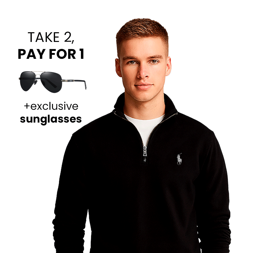 [BUY 1, GET 2] Zip Sweater RL - Limited Edition